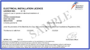 Electrical Installation License Services